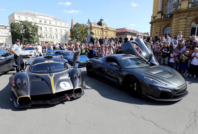 U ovim je autima sto milijuna eura: Pogledajte ljepotane i zvijeri koje je Mate Rimac okupio u Zagrebu