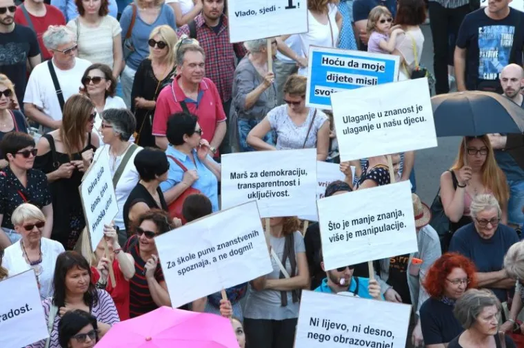 PROSVJED PODRŠKE KURIKULARNOJ REFORMI ODRŽAN DILJEM HRVATSKE: Evo kako je bilo u Splitu, Rijeci, Slavonskom Brodu...