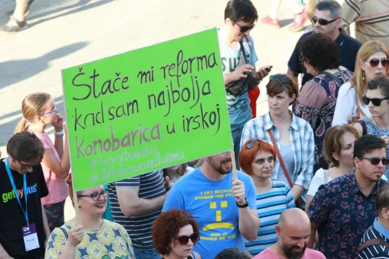 PROSVJED PODRŠKE KURIKULARNOJ REFORMI ODRŽAN DILJEM HRVATSKE: Evo kako je bilo u Splitu, Rijeci, Slavonskom Brodu...