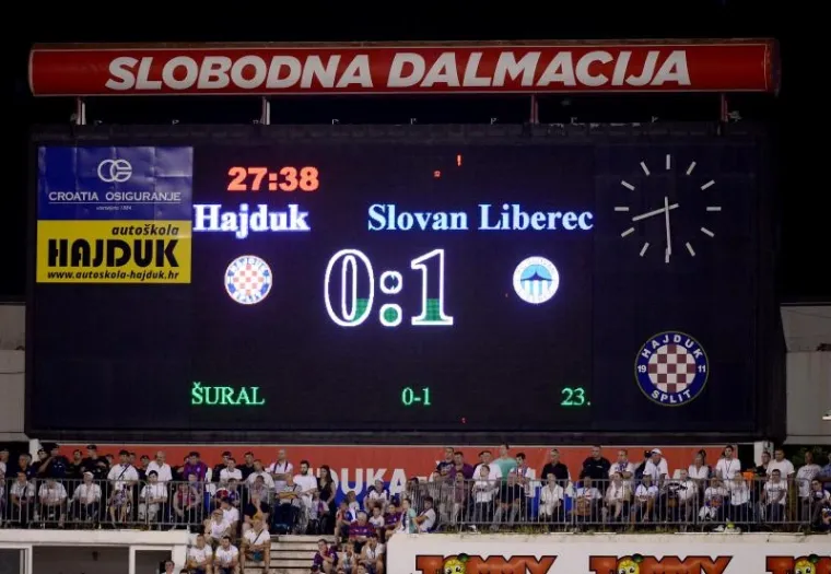 Stanje na semaforu nije išlo u prilog Hajduku.