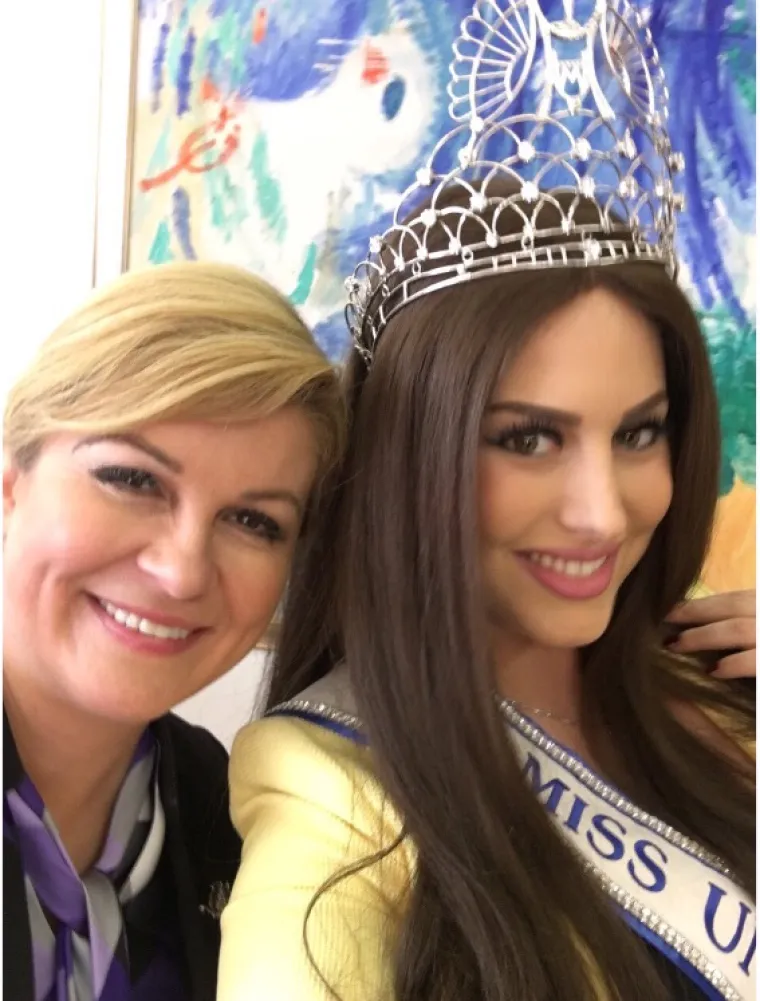 Kolinda Grabar-Kitarović i Barbara Ljiljak