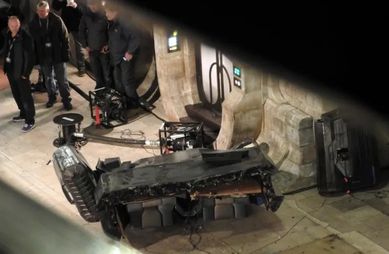SNIMANJE 'STAR WARSA' U DUBROVNIKU: Na Stradunu 'eksplodirao' landspeeder