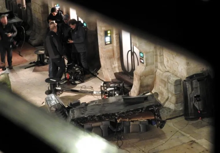SNIMANJE 'STAR WARSA' U DUBROVNIKU: Na Stradunu 'eksplodirao' landspeeder