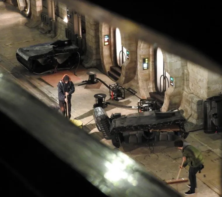SNIMANJE 'STAR WARSA' U DUBROVNIKU: Na Stradunu 'eksplodirao' landspeeder