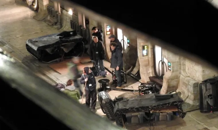 SNIMANJE 'STAR WARSA' U DUBROVNIKU: Na Stradunu 'eksplodirao' landspeeder