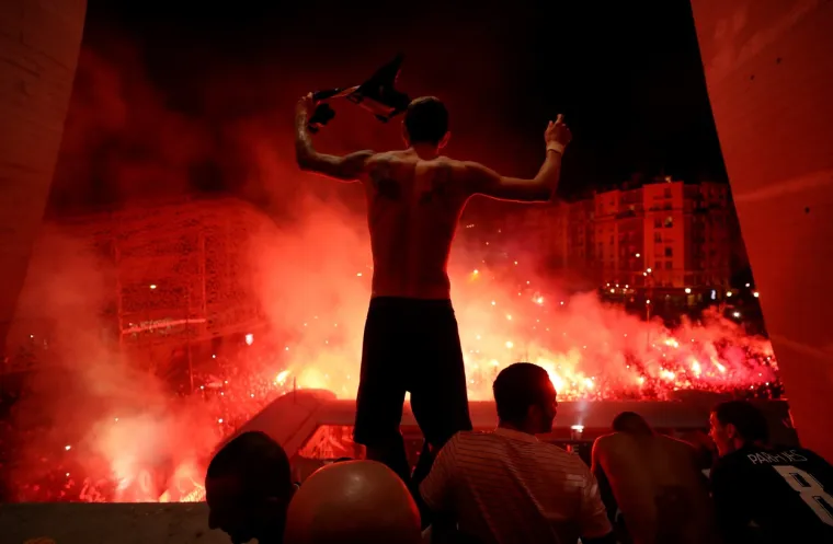 Angel Di Maria i suigrači slave prolazak u četvrtfinale.