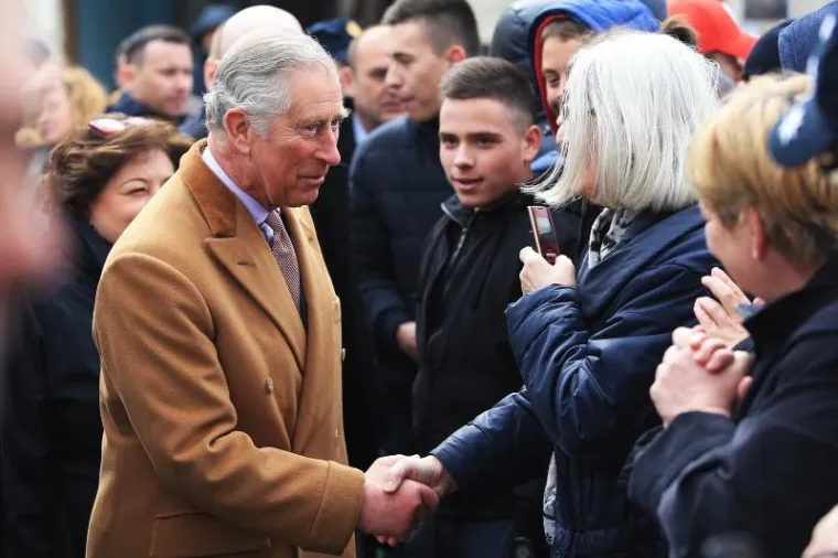 POSJET OSIJEKU: Princ Charles i Camilla prošetali centrom grada i Tvrđom