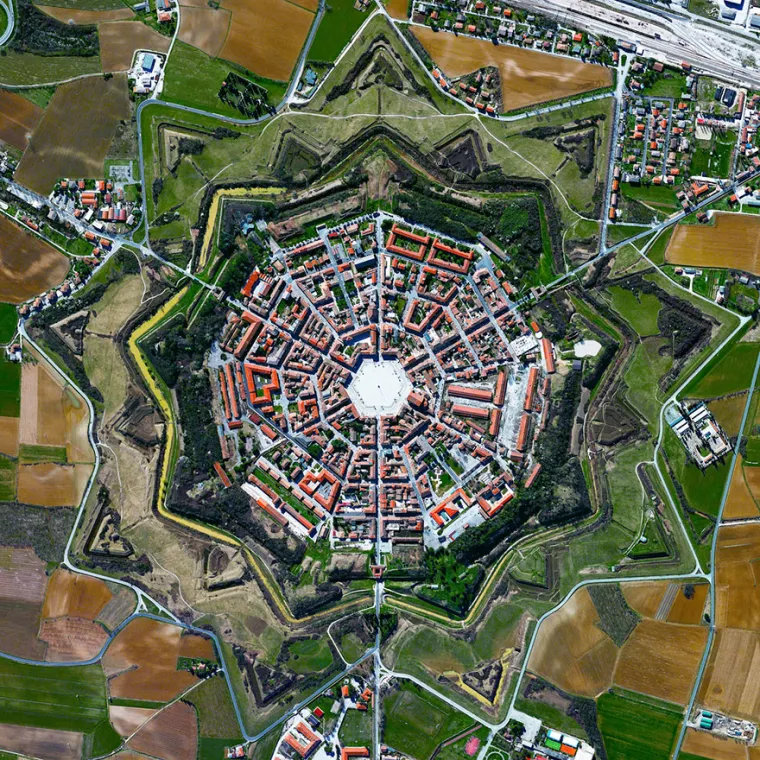 Palmanova, Italija.