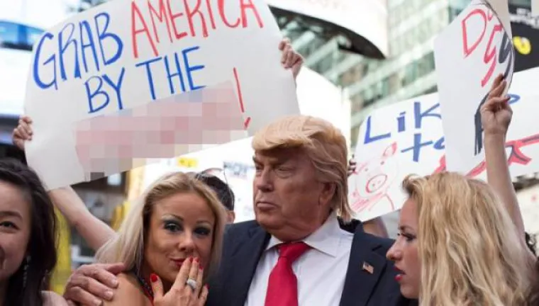 'ŠIRI NOGE, A NE VLADU!' Slikoviti prikaz Trumpovog mandata možda je bliže stvarnosti nego što mislimo