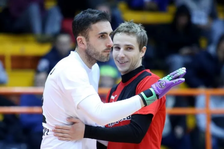 KAOS NA KUTIJI ŠIBICA: Tučnjava igrača i navijača u Domu sportova