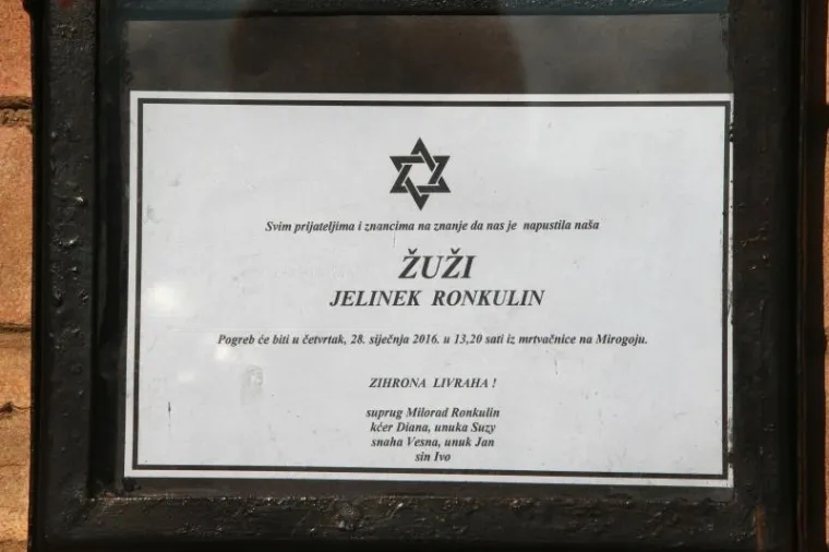 Preminula je 23. siječnja u 96. godini.