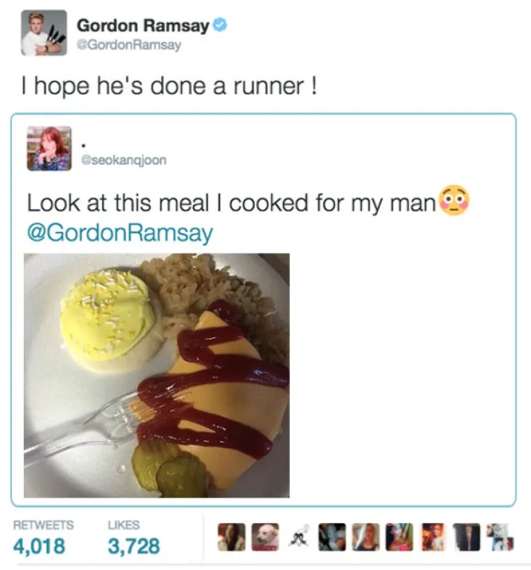 ŠALJU NAJBIZARNIJE SLIKE SLAVNOM KUHARU: Gordon Ramsay opleo po svojim obožavateljima na Twitteru