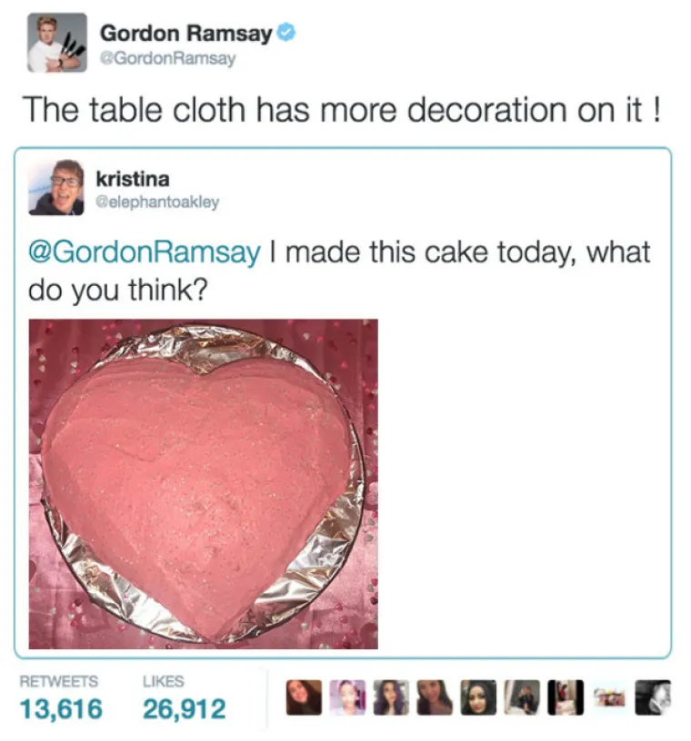 ŠALJU NAJBIZARNIJE SLIKE SLAVNOM KUHARU: Gordon Ramsay opleo po svojim obožavateljima na Twitteru