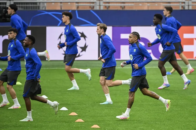 Otkriva li ova fotografija taktiku Barcelone protiv Intera? Flick sprema tajno oružje...