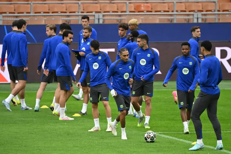 Otkriva li ova fotografija taktiku Barcelone protiv Intera? Flick sprema tajno oružje...