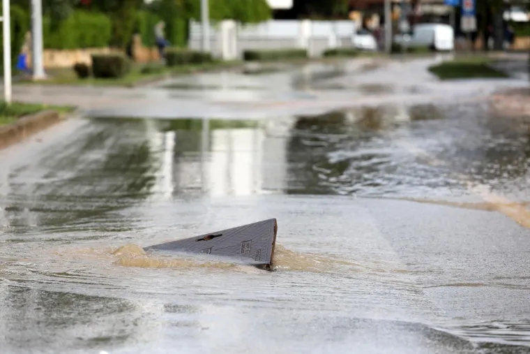 Potop u Istri: Pogledajte što je ostalo iza žestoke tuče