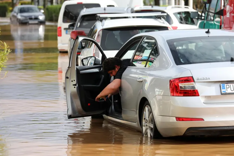 Potop u Istri: Pogledajte što je ostalo iza žestoke tuče