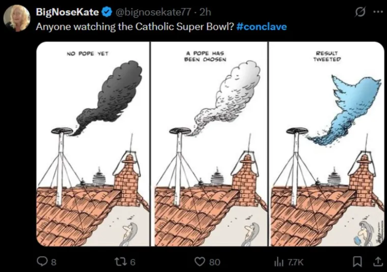 Mreže gore od urnebesnih memeova s konklave: Galeb novi papa, kardinali peku roštilj...