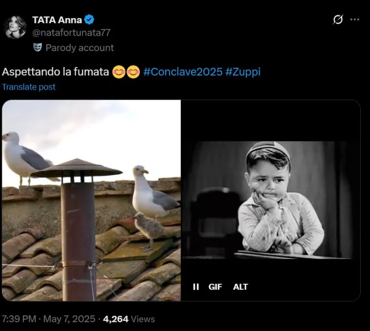 Mreže gore od urnebesnih memeova s konklave: Galeb novi papa, kardinali peku roštilj...