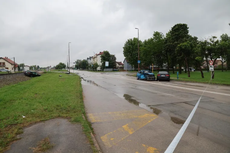 Stravični prizori u Županji: Sudarila se tri auta, jedna osoba poginula