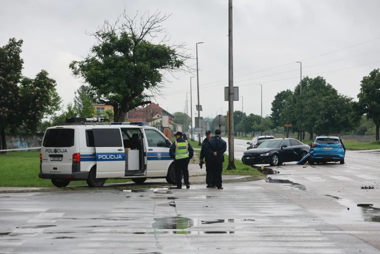 Stravični prizori u Županji: Sudarila se tri auta, jedna osoba poginula