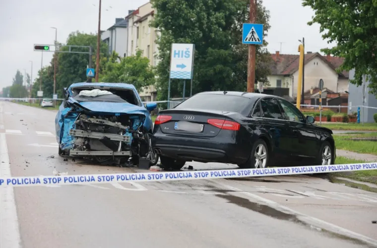 Stravični prizori u Županji: Sudarila se tri auta, jedna osoba poginula