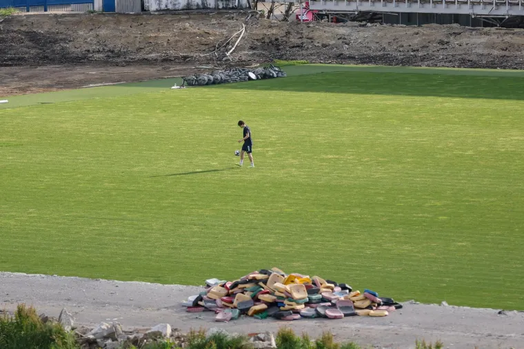 Nevjerojatna scena u Kranjčevićevoj: Dok se stadion ruši, on ne odustaje od snova, jedan detalj slama srca