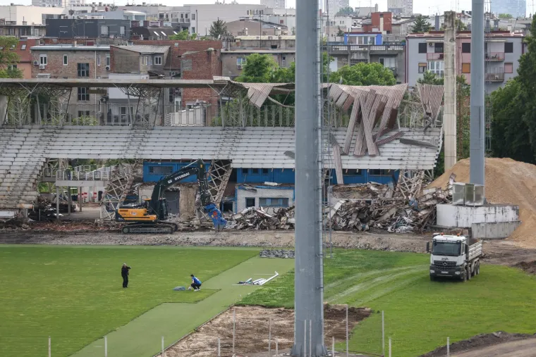 Nevjerojatna scena u Kranjčevićevoj: Dok se stadion ruši, on ne odustaje od snova, jedan detalj slama srca