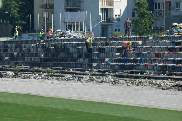 Nevjerojatna scena u Kranjčevićevoj: Dok se stadion ru&scaron;i, on ne odustaje od snova, jedan detalj slama srca