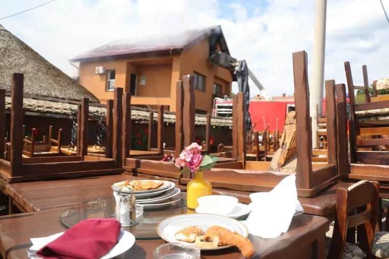 Kultni hrvatski restoran u plamenu: Pogledajte što je ostalo od njega...