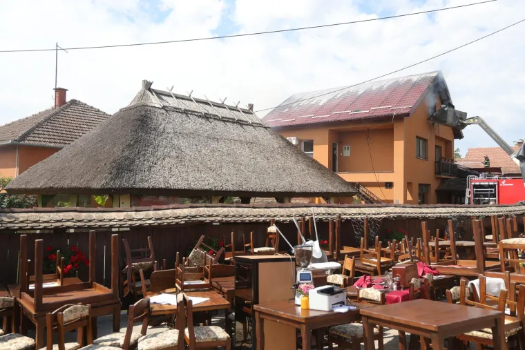 Kultni hrvatski restoran u plamenu: Pogledajte što je ostalo od njega...