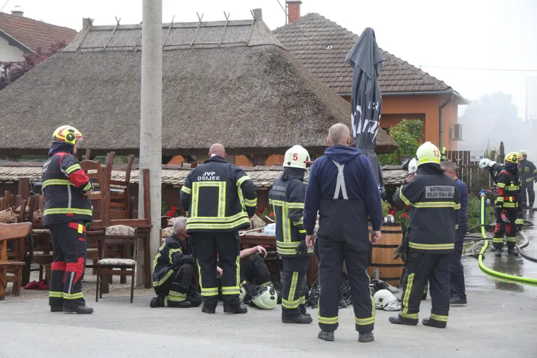 Kultni hrvatski restoran u plamenu: Pogledajte što je ostalo od njega...
