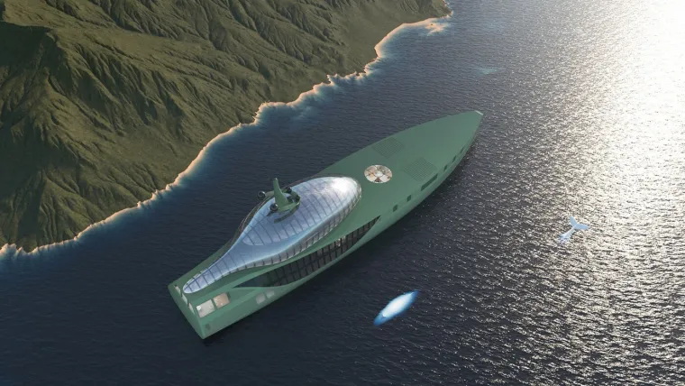 Dizajn budućnosti: Jahta inspirirana detaljem iz prirode u utrci za prestižnu nagradu