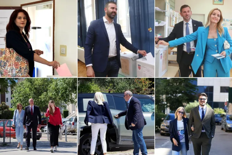 Neki sa suprugama ili zaručnicama, drugi sami. Ovako su glasali ljudi koji žele vlast u Gradu pod Marjanom