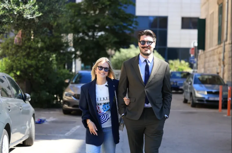 Franko Kelam (Most) i zaručnica Anja Delić