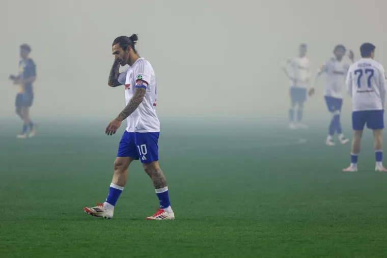 Najbolji igrač Hajduka, Marko Livaja, opet nije bio zadovoljan kako kao ekipa izgledaju na terenu...