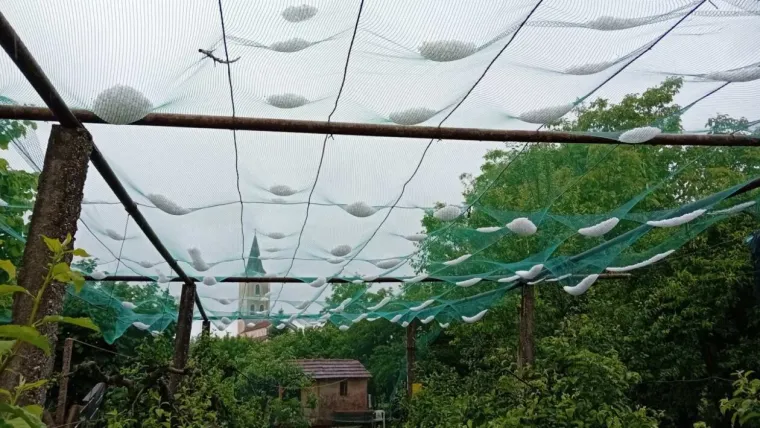Jaka tuča pogodila je Međimurski kraj, poljoprivrednici već zbrajaju štetu