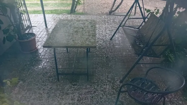 Jaka tuča pogodila je Međimurski kraj, poljoprivrednici već zbrajaju štetu