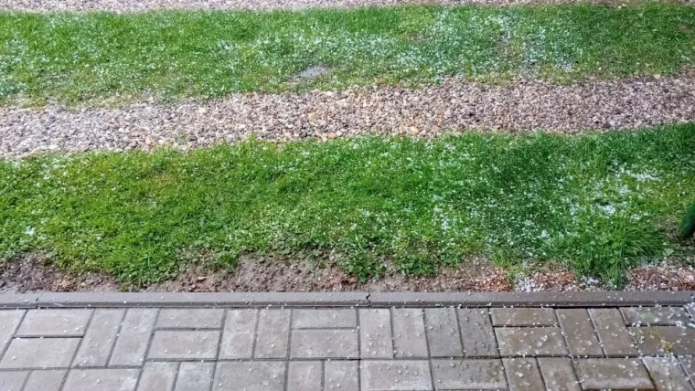 Jaka tuča pogodila je Međimurski kraj, poljoprivrednici već zbrajaju štetu