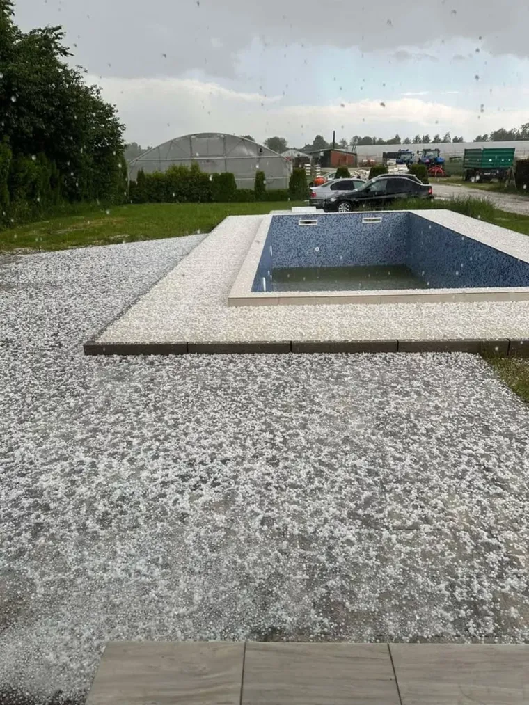 Jaka tuča pogodila je Međimurski kraj, poljoprivrednici već zbrajaju štetu