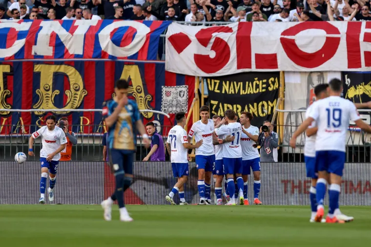 Možda i Hajduk dočeka trofej za prvaka Hrvatske nakon 20 godina. Šanse su male, ali postoje uoči posljednjeg kola.