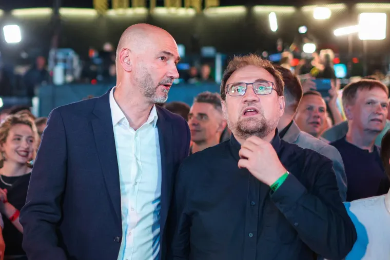 Eksplozija oduševljenja u stožeru Možemo! Tomašević nije skidao osmijeh s lica