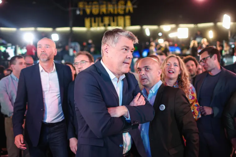 Eksplozija oduševljenja u stožeru Možemo! Tomašević nije skidao osmijeh s lica