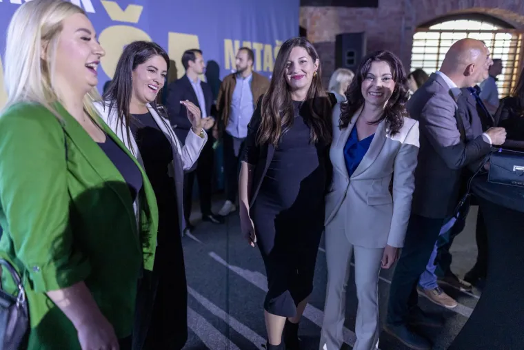 U stožeru kandidata za gradonačelnika Ivana Radića u Osijeku.