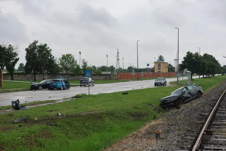Stravični prizori u Županji: Sudarila se tri auta, jedna osoba poginula