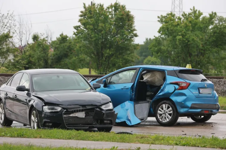 Stravični prizori u Županji: Sudarila se tri auta, jedna osoba poginula