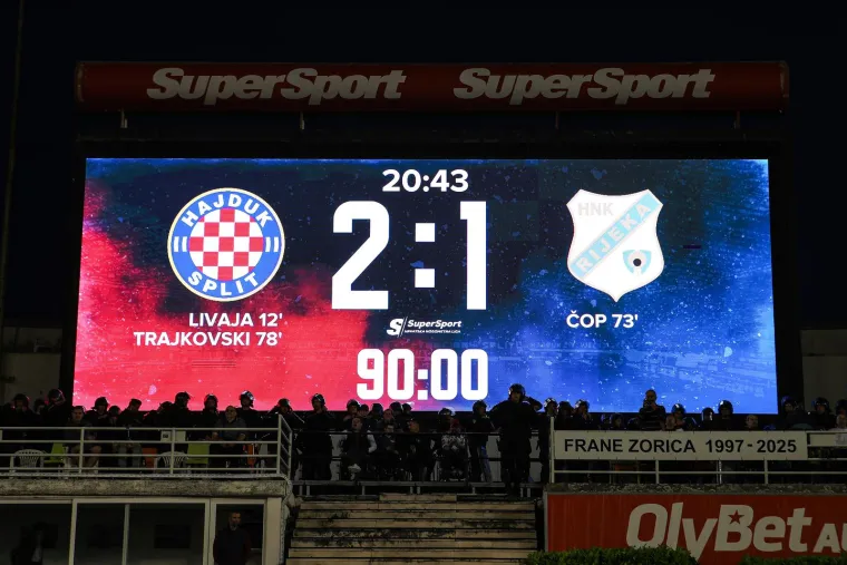 Hajduk je odlučio Rijeci pomrsiti račune, a ako dočekaju kiks Dinama i Rijeke u zadnjem kolu, mogu do titule.