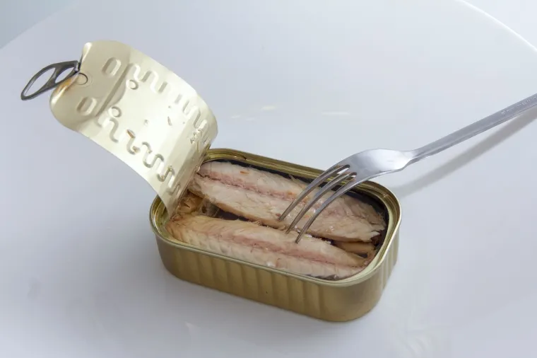 20. Konzervirana sku&scaron;a ili druga plava riba - Slično srdelama i tuni, dobar je izvor zdravih masti i proteina.
