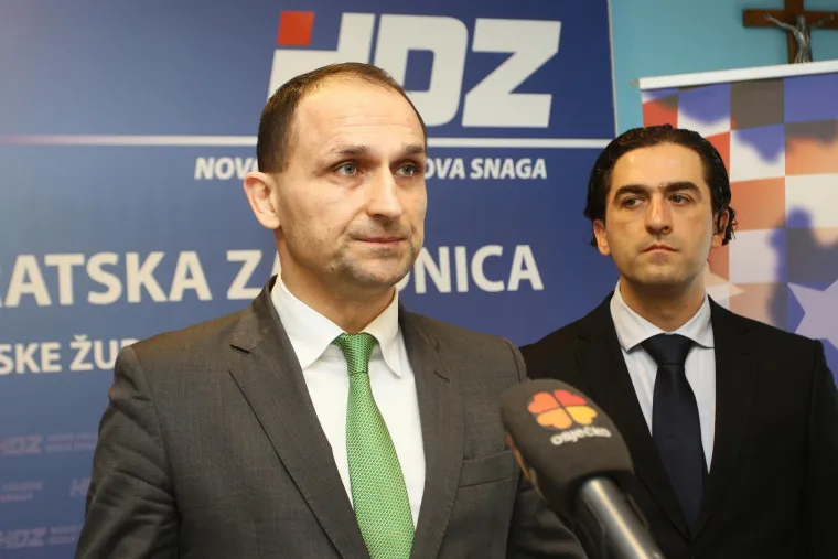 29. siječnja 2015., Osijek - Konferencija za medije osječkog HDZ-a o stanju u Republici Hrvatskoj