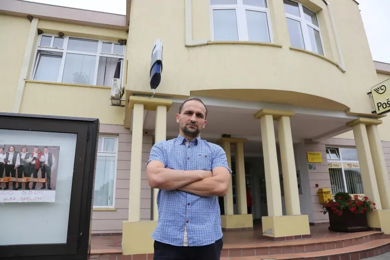 30. srpnja 2015., Antunovac - Načelnik općine Antunovac Ivan Anu&scaron;ić 